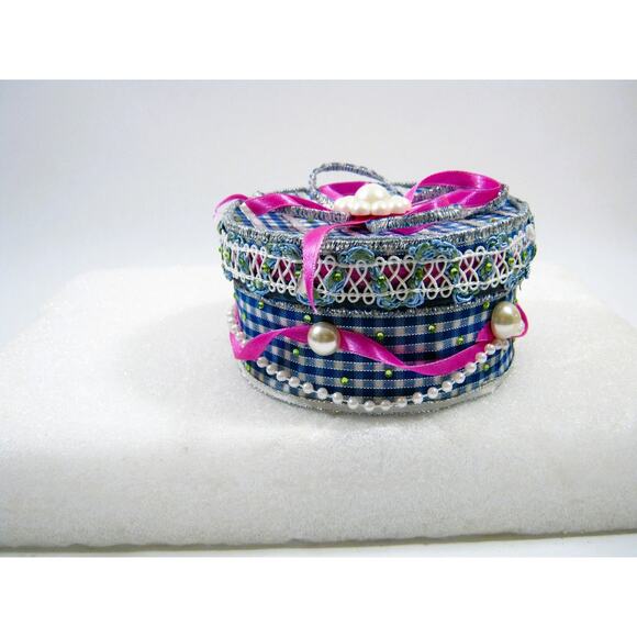 Handmade Keepsake Prayer Box for Mementos Photos Trinkets Jewelry Desk Items - Picture 4 of 10